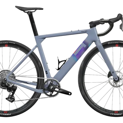 3T Primo2 WPNT Rival XPLR AXS 1x13 Gravelbike in fumo Grau mit Disc-Bremsen, 1x13 Antrieb und Rennlenker